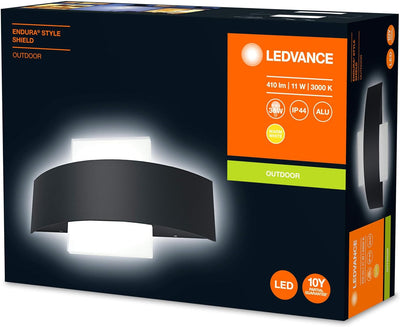 LEDVANCE LED Wand- und Deckenleuchte, Leuchte für Aussenanwendungen, Warmweiss, 60,0 mm x 240,0 mm x