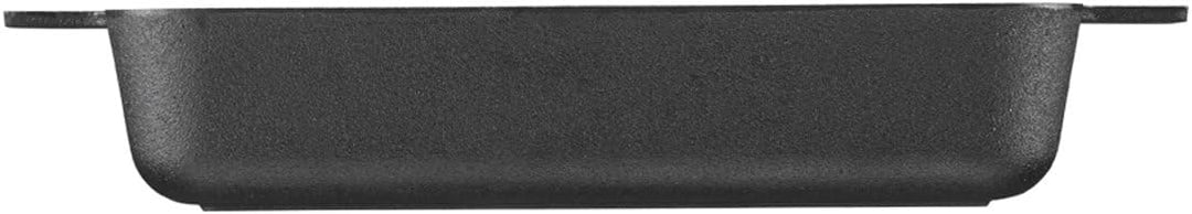 SKEPPSHULT - Ofenform - Noir - Gusseisen - einsetzbar auf Allen Herdarten 30 x 20 x 10,2 cm