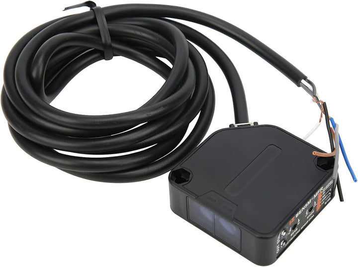 Universeller Fotoelektrischer Schaltersensor AC/DC 24–220 V, 5 Meter, Einstellbare Empfindlichkeit,