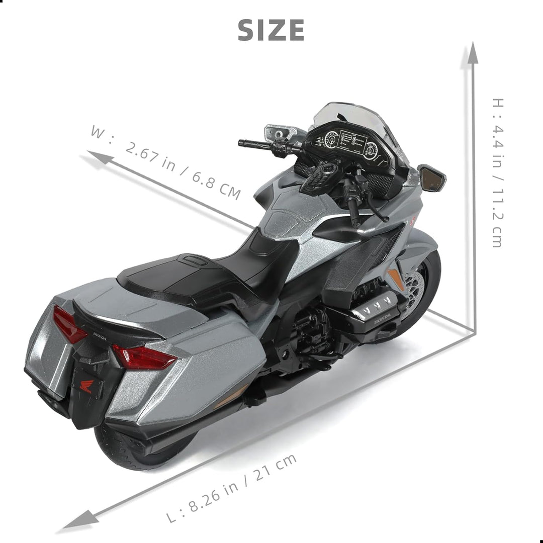 1:12 Motorrad Modell kompatibel für Honda Goldwing Legierung Diecast Motorrad Modell Spielzeug Mini
