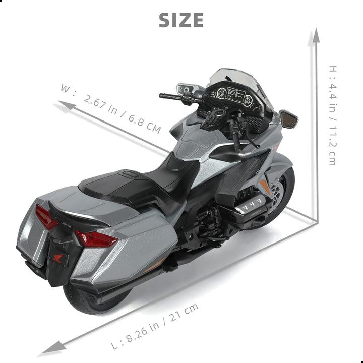 1:12 Motorrad Modell kompatibel für Honda Goldwing Legierung Diecast Motorrad Modell Spielzeug Mini