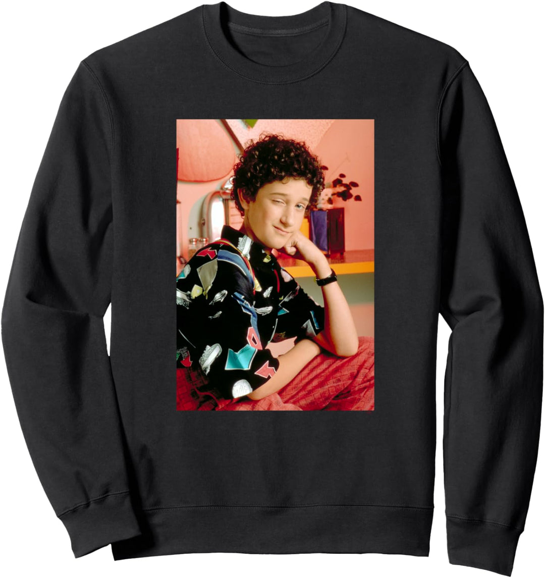 Saved By The Bell Kreischen Wink Foto Sweatshirt