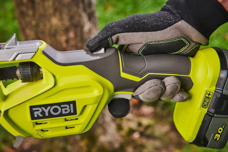 RYOBI 18 V ONE+ Akku-Astsäge RY18PSA-0 (Sägeblattlänge 15 cm, 80mm Schneidekapazität, ohne Akku und