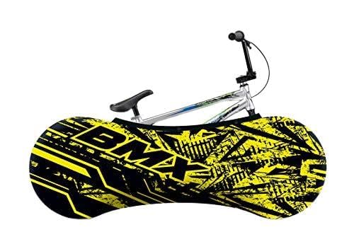 Velo Sock Unisex – Erwachsene Power Bike Cover, One Size Yellow Power, Yellow Power