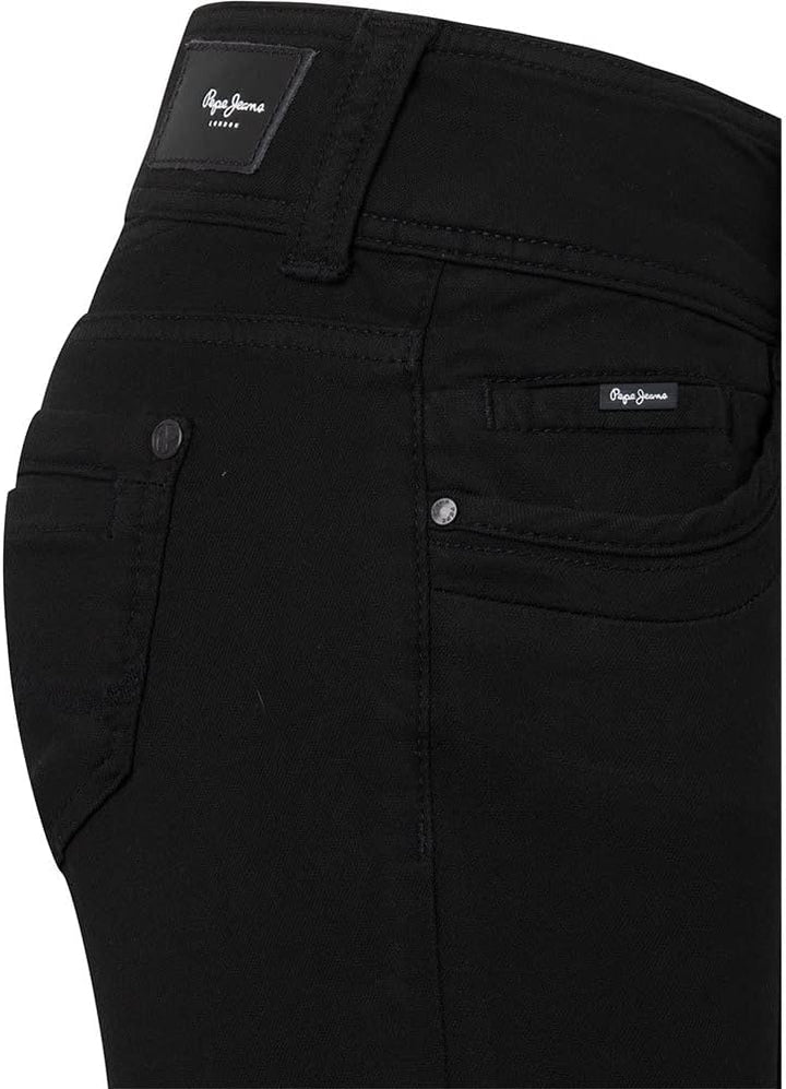 Pepe Jeans Damen Gen Jeans 26W / 34L Black (Denim-xd9), 26W / 34L Black (Denim-xd9)