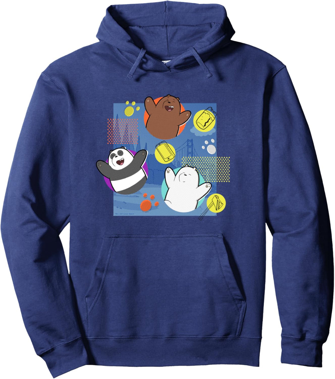 We Bare Bears Happy We Bare Bears Pullover Hoodie