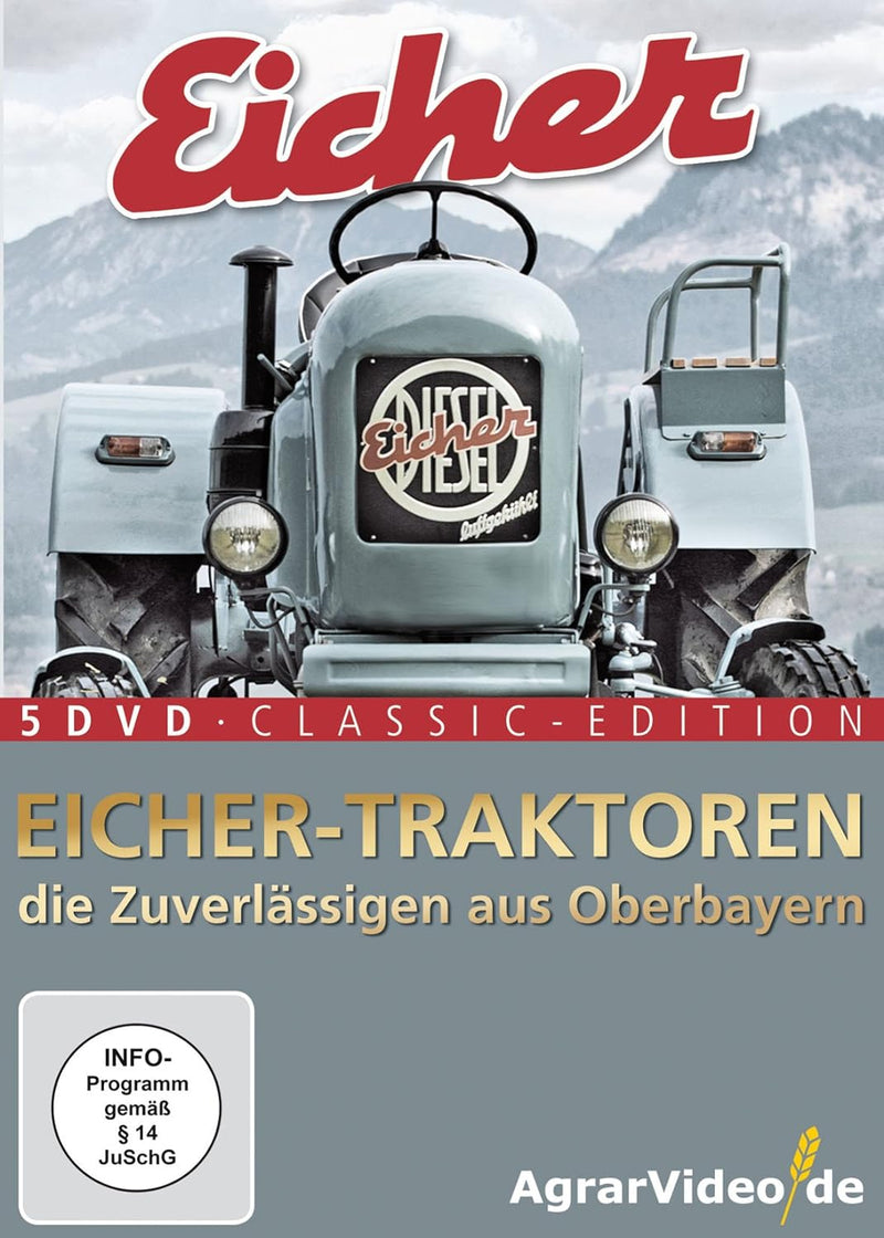 Eicher Traktoren: Die Zuverlässigen aus Oberbayern - 5 DVD Classic Edition, DVD