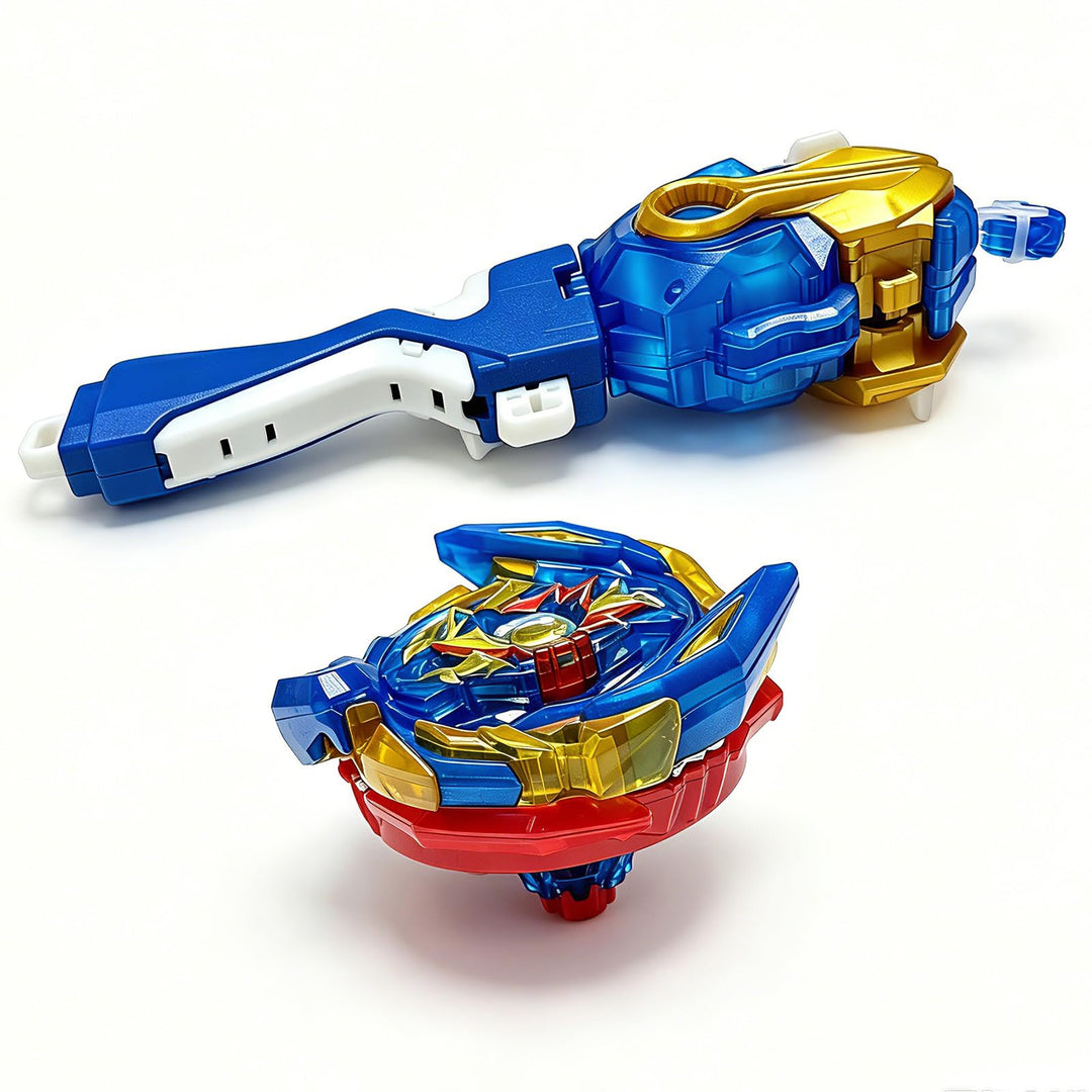 Desamvap Bay Battling Tops Kampfkreisel Booster B-163 Brave Valkyrie mit Starter und Griff, Kreisels