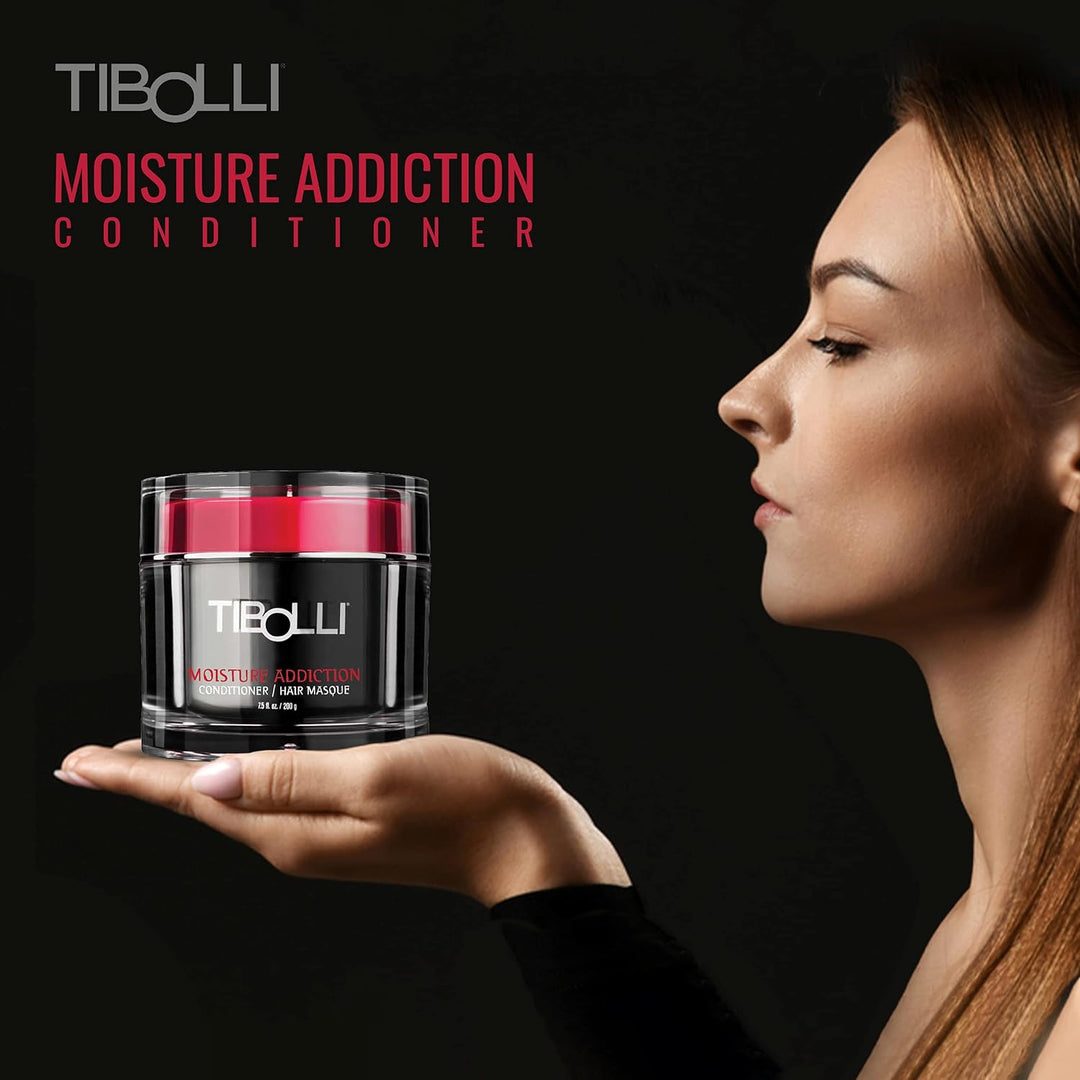 TIBOLLI Moisture Addiction Mask Deep Conditioning Masque (7.5 Fl oz/200g) Traitement hydratant et li