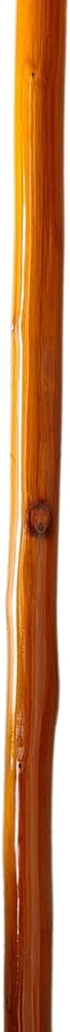 Stock-Fachmann® Wanderstock Pilgerstock Treiberstock Marschierer Farbe Hellbraun Dunkel Geflammter G