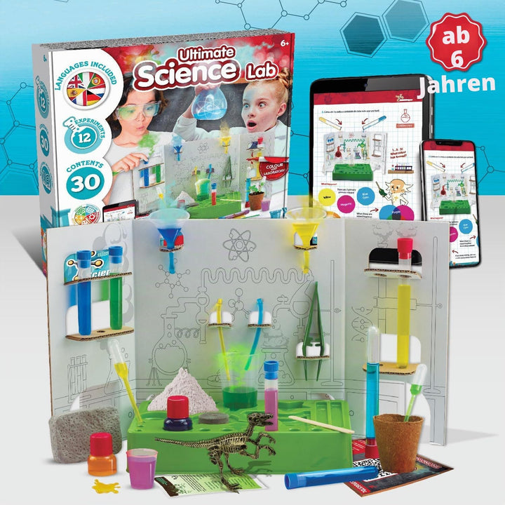 Science4you Ultimativer Experimentierkasten ab 6 - Wissenschaft Spiel mit Experimente für Kinder ab