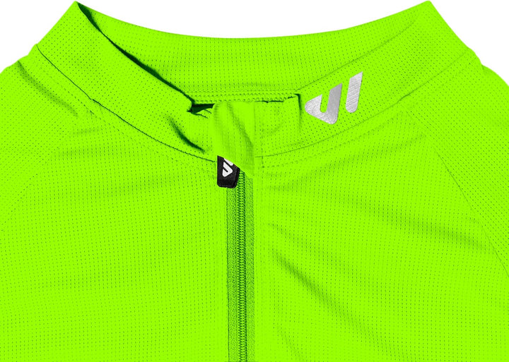 Lo.gas Radtrikot Herren Kurzarm, Rennrad Trikot Durchgehender Reissverschluss mit 3 Taschen S Kurzar