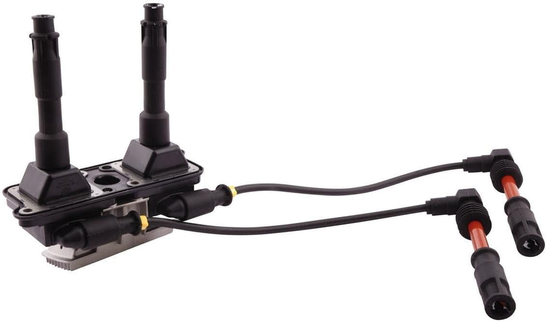 HELLA 5DA 358 057-551 Zündspule - 3-polig - mit Zündleitung - geschraubt
