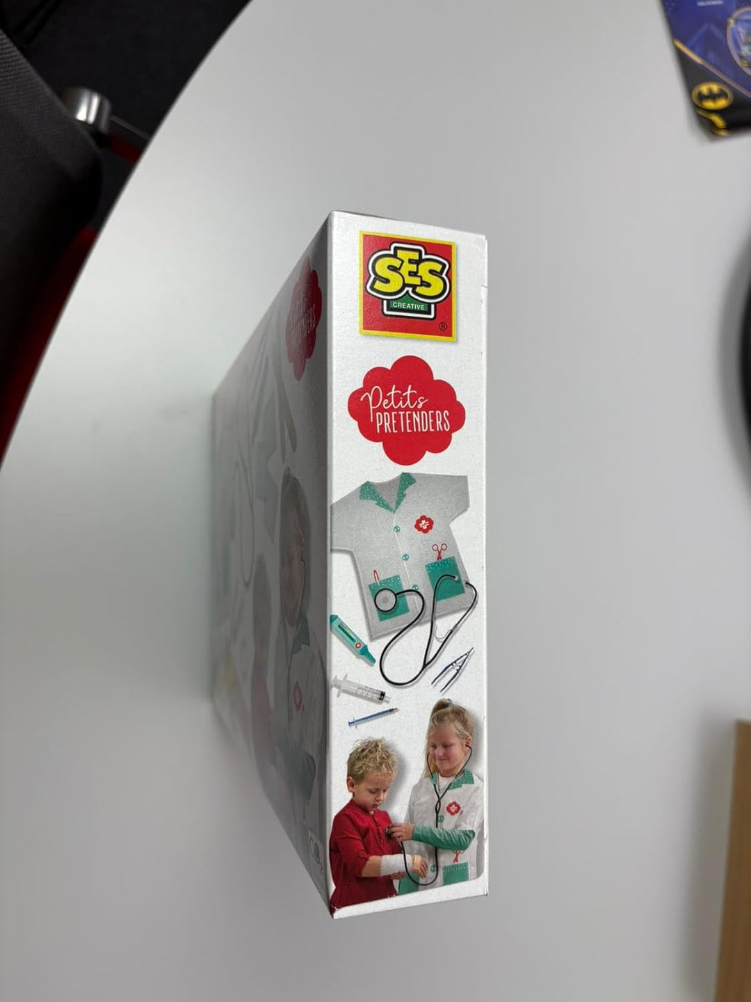 SES Creative 18011 Mega Doktor Set für Kinder - Interaktives Rollenspiel und Lernspielzeug Mega Arzt