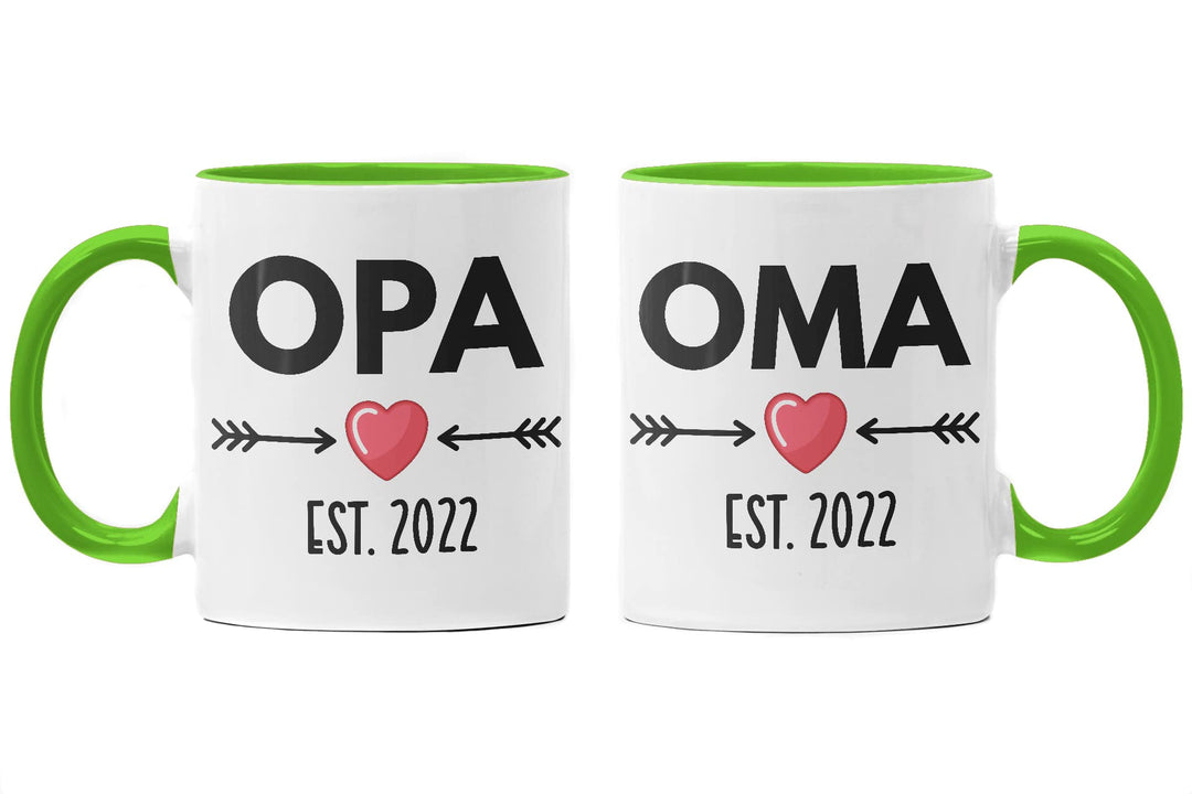 Trendation - Ihr werdet Oma und Opa 2022 Geschenk Schwangerschaft Verkünden Überraschung Baby Du Wir