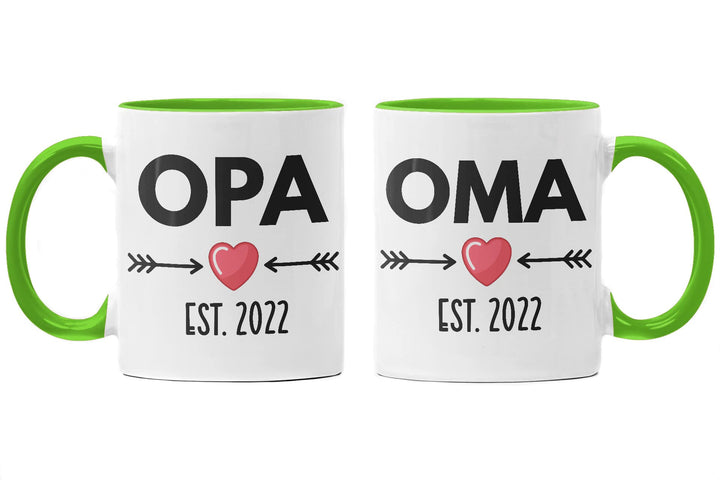 Trendation - Ihr werdet Oma und Opa 2022 Geschenk Schwangerschaft Verkünden Überraschung Baby Du Wir