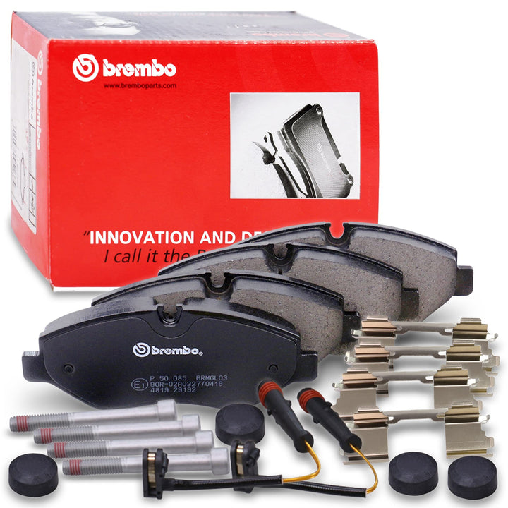 Brembo P 50 085 Bremsbelagsatz, Scheibenbremse - (4-teilig)