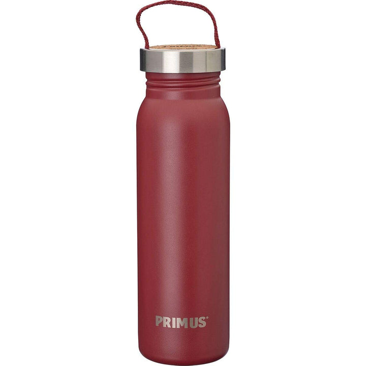 Primus Unisex – Erwachsene Klunken Edelstahlflasche 0.7 L Rot, 0.7 L Rot