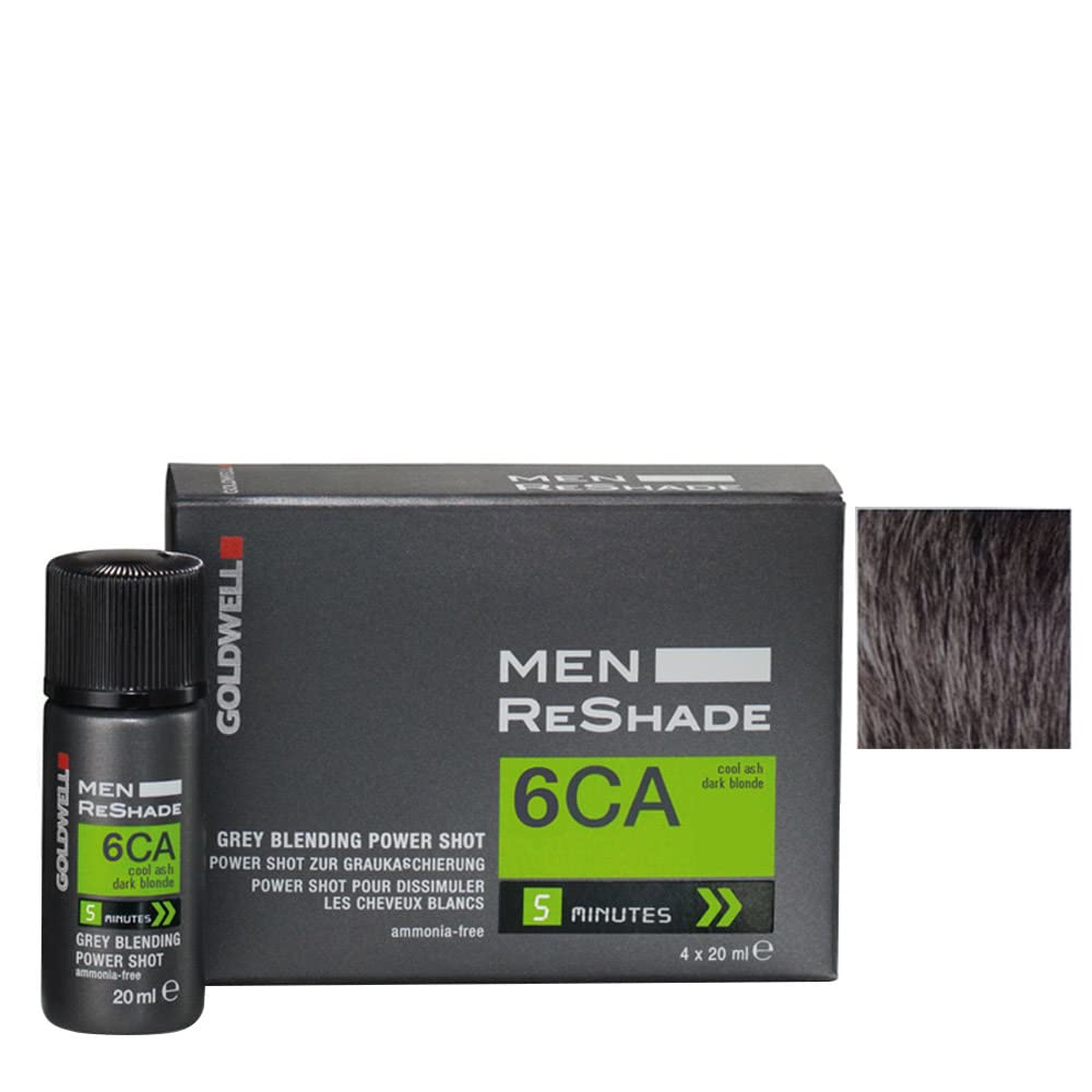 Goldwell for Men Reshade Grauhaarkaschierung 6CA Shot 4 x 20 ml