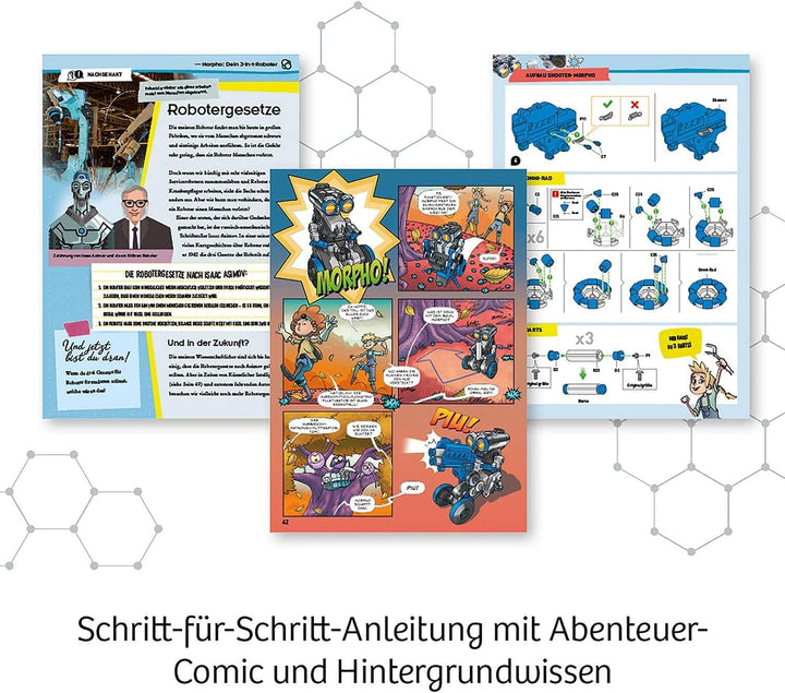 Kosmos 620837 Morpho - Der 3-in-1 Roboter Spielzeug