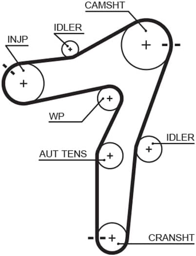 GATES Steuerriem 5663XS