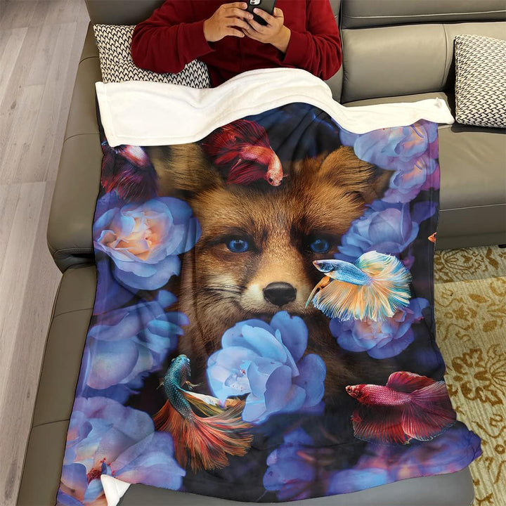 Zomer Kuscheldecke 150x200 cm Gemusterte Decke Weiche Warme Decke als Wohndecke Schlafdecke Tagesdec