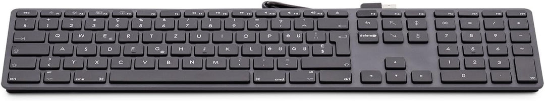 LMP 18244 kabelgebundene USB Tastatur für Mac Space grau (deutsch)