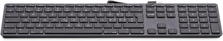 LMP 18244 kabelgebundene USB Tastatur für Mac Space grau (deutsch)