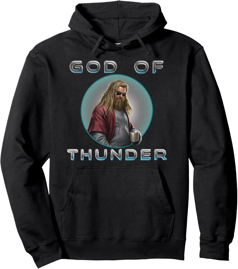 Marvel Avengers: Endgame Thor God Of Thunder Circle Portrait Pullover Hoodie