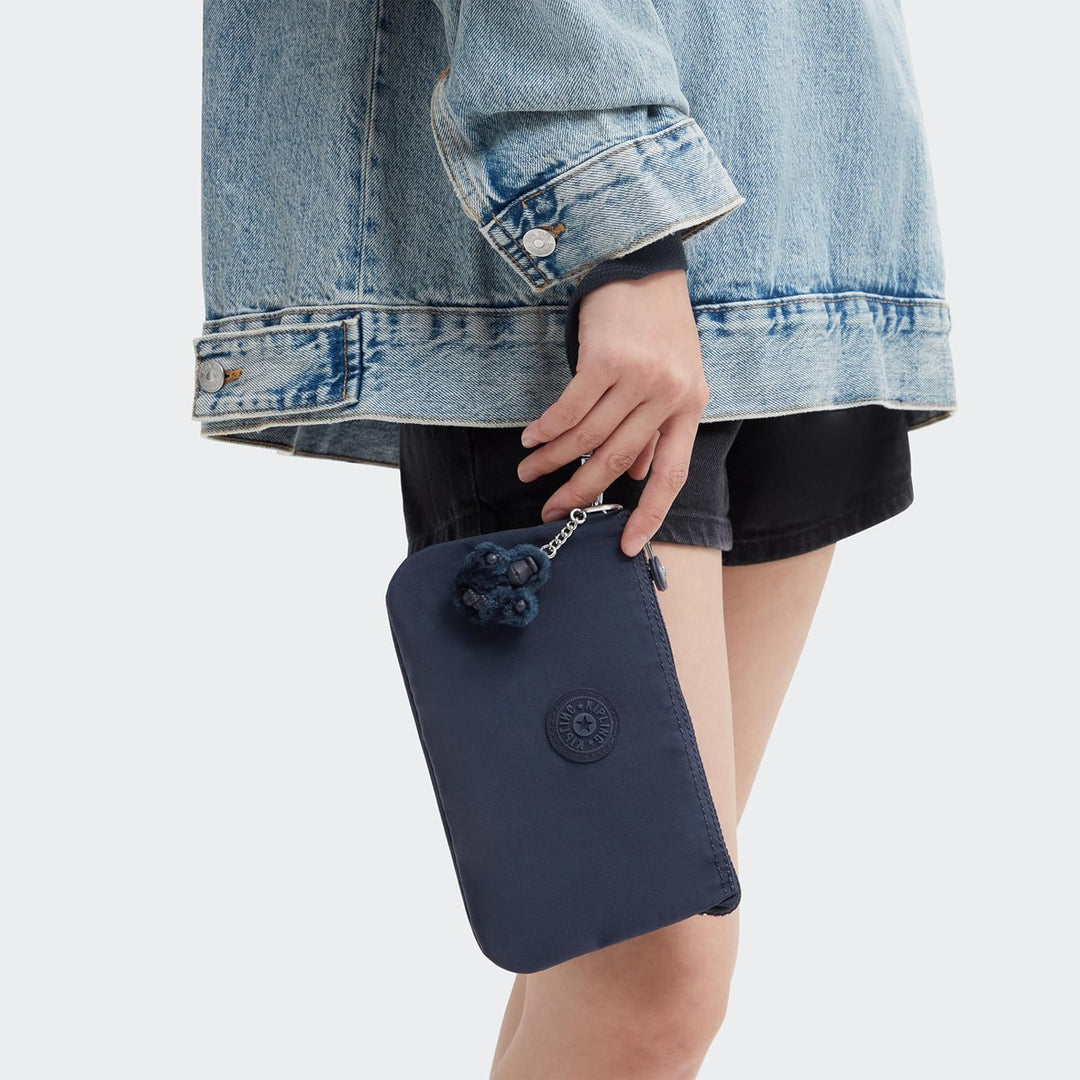 Kipling Damen Creativity XL Reisezubehör-Reisebrieftasche, Blue Bleu 2, Blue Bleu 2