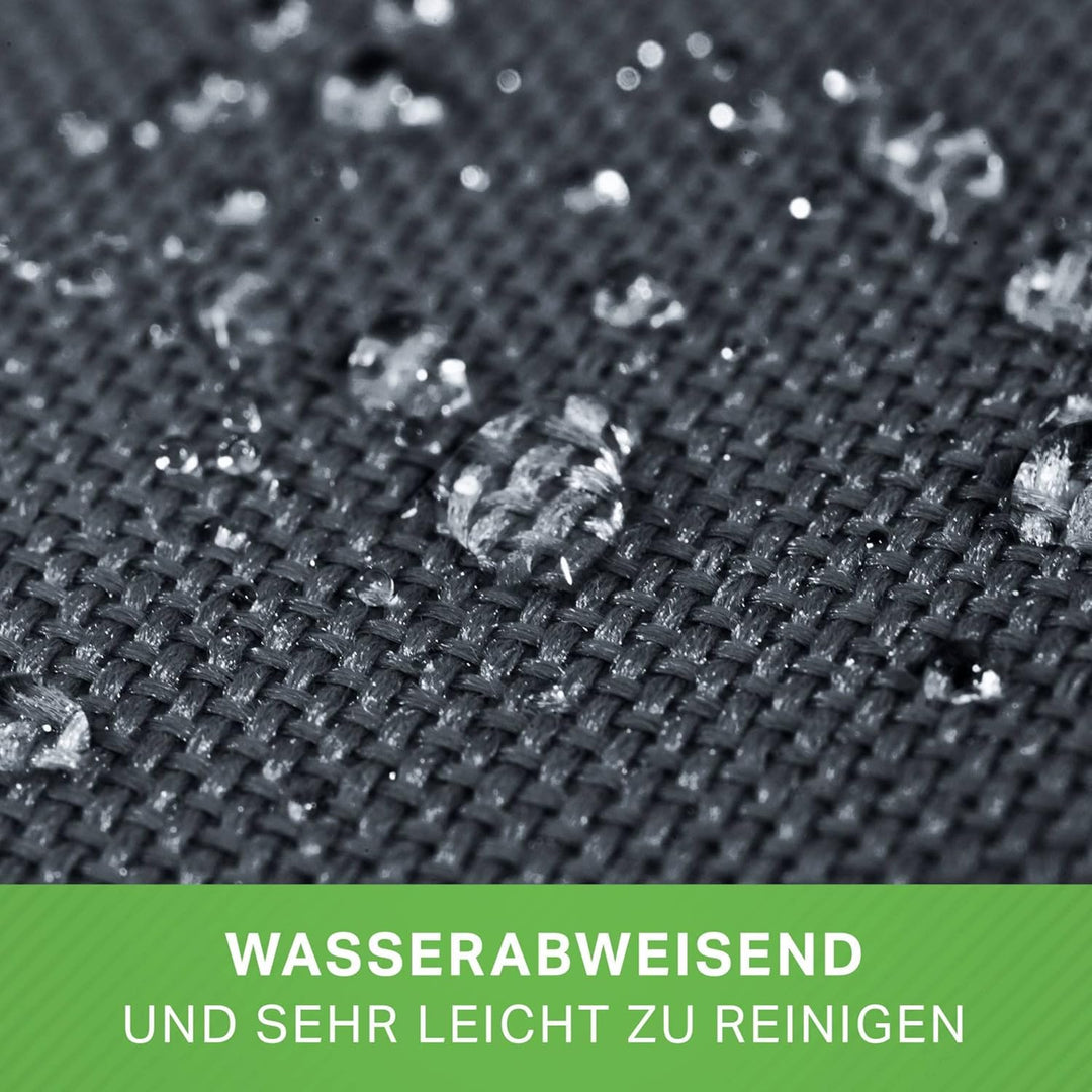 Green Bean Sitzsack-Hocker 45x25cm mit EPS-Perlen Füllung - Fusshocker Fusskissen Sitz-Pouf für Sitz