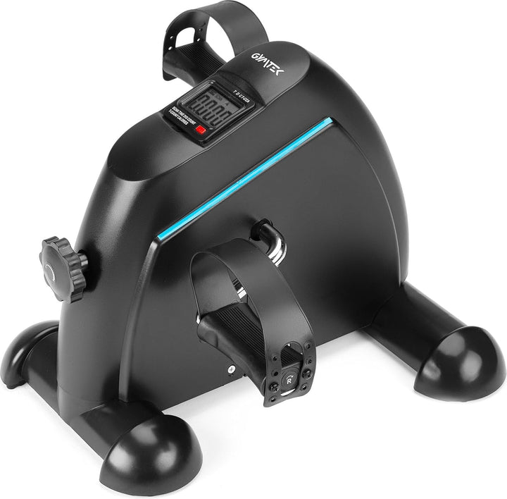 Gymtek Pedaltrainer, Mini-Heimtrainer - LCD-Bildschirm - Einstellbarer Widerstand - Mini-Bike - bis