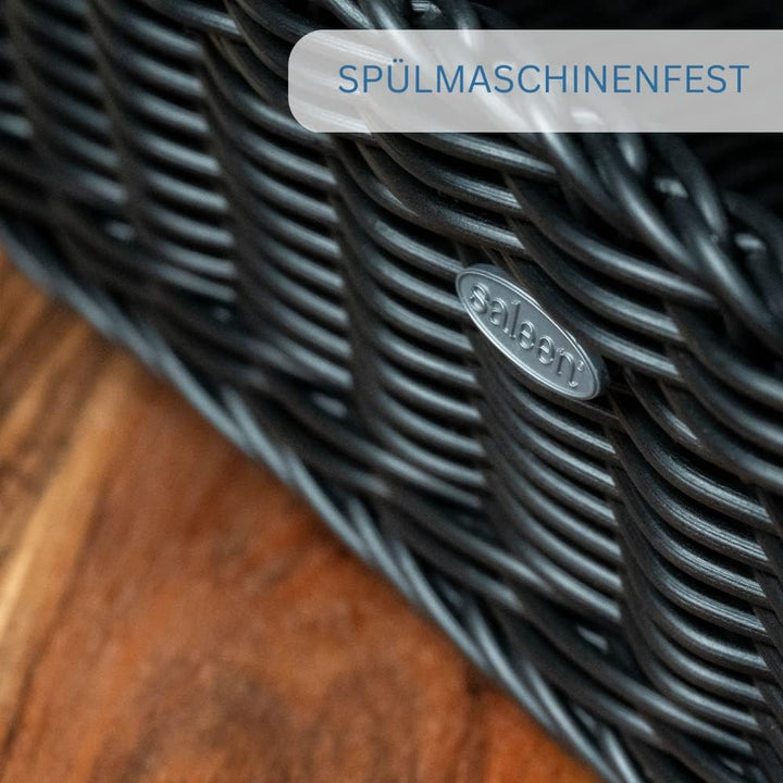 Westmark Aufbewahrungskorb - geflochtener Mehrzweck Korb aus Synthetikfaser - ideal als Brotkorb, Ge
