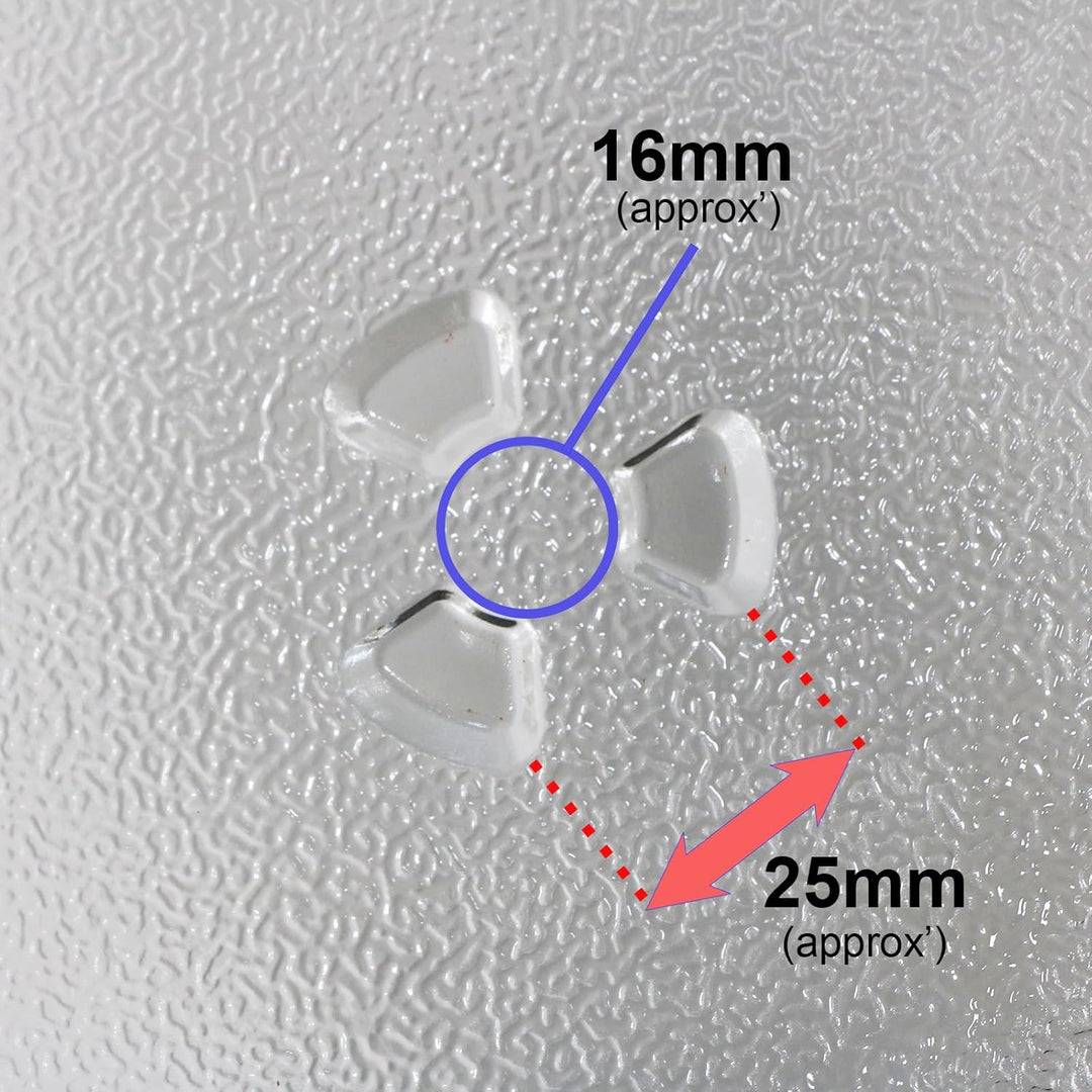 Spares2go, Universal Drehteller aus Glas für die Mikrowelle (255 mm Durchmesser)