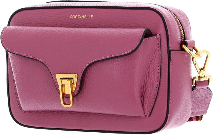 Coccinelle Beat Soft Ribb Umhängetasche Leder 21 cm