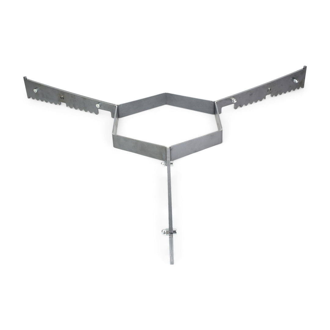 Grillrost.com Das Original Auflageleisten für alle 100cm Feuerplatten - sorgt für ausreichend Luft u