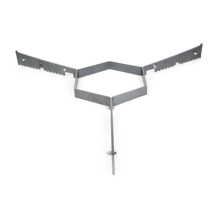 Grillrost.com Das Original Auflageleisten für alle 100cm Feuerplatten - sorgt für ausreichend Luft u
