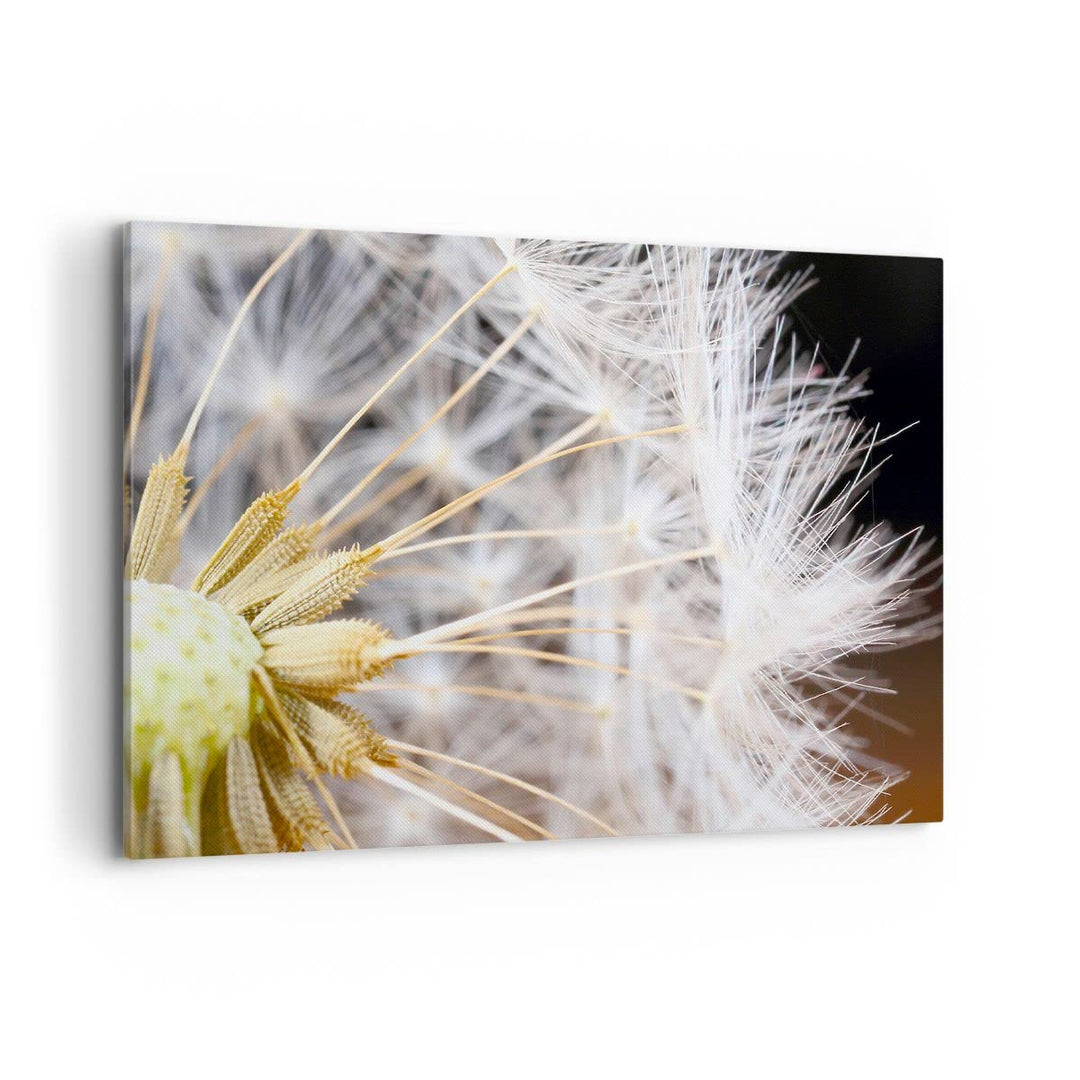 Bilder auf Leinwand 100x70cm Leinwandbild mit Rahmen Baby Sommer Pflanze Gross Wanddeko Bild Schlafz