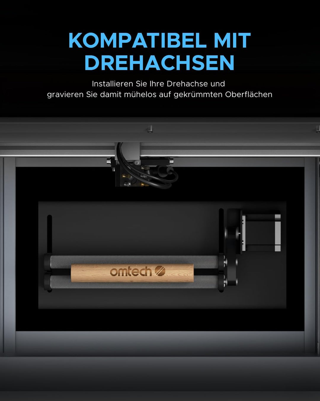 OMTech K40+ 40W CO2 Lasergravierer, 300 * 200mm, 40W