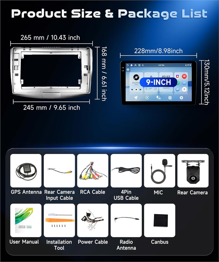 4G 128G VECHTEL 10.1" Bluetooth-Autoradio für VW Magotan/CC 2010-2014 Passat B7/B6 2010-2015 Carplay
