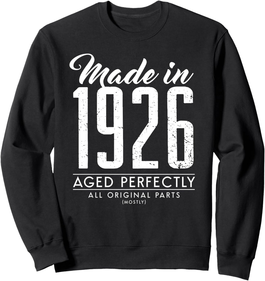 95. Geburtstagsgeschenk Made in 1926 95 Jahren Alt Sweatshirt