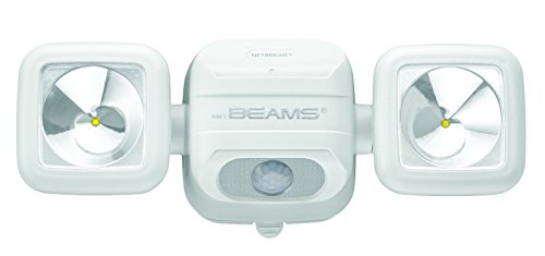 MrBeams batteriebetriebener LED Strahler MBN3000 weiss mit Bewegungssensor und koppelbar