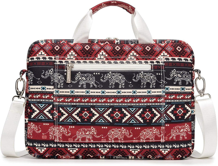 Kinmac 360 Degree Laptop Messenger Shoulder Bag 14 inch & MacBook Pro 16 Elefant, 14 inch & MacBook