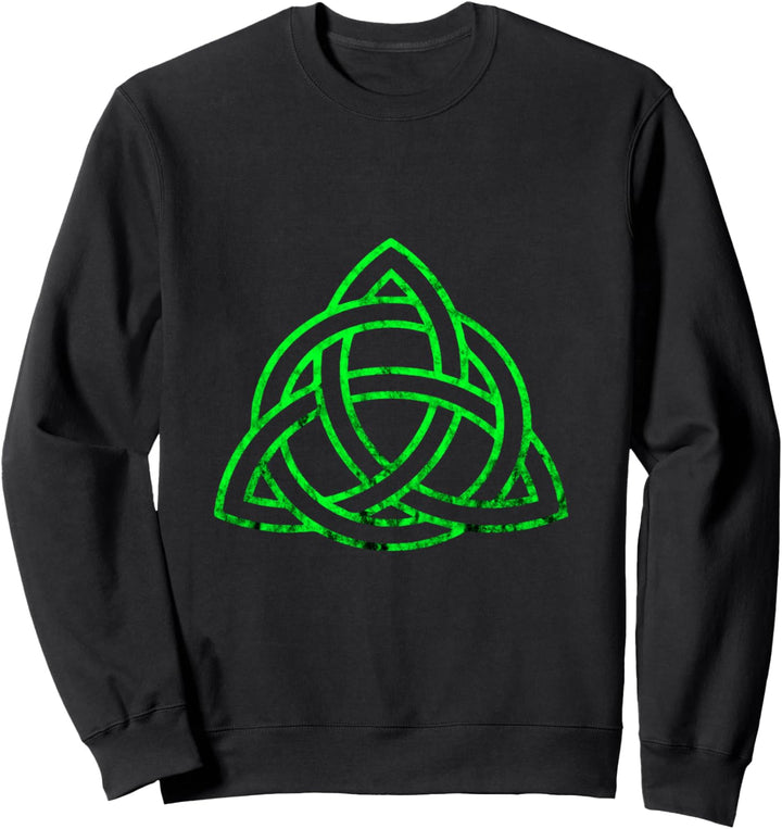 Keltischen Knoten Triquetra Kelten Schottisches Symbol Sweatshirt
