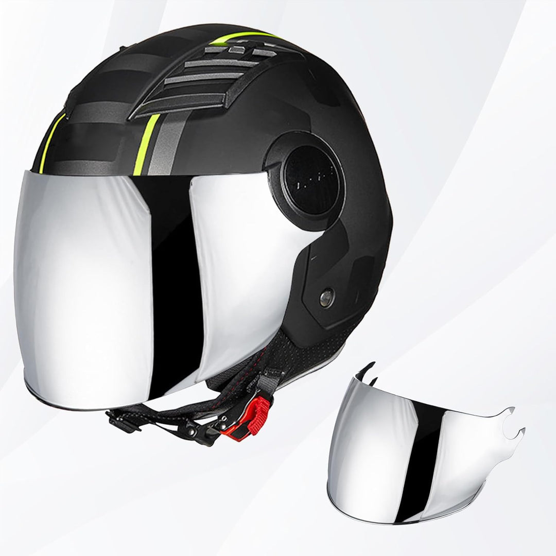 Helm Visier für LS2 of562,Motorrad Wind Schild Helm Objektiv Visier,Motorradhelm Visier,Integralhelm