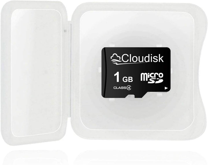 Cloudisk 5Pack 1GB Micro SD Karte 1 GB MicroSD Speicherkarte Class4 mit SD Adapter und Kartenleser,