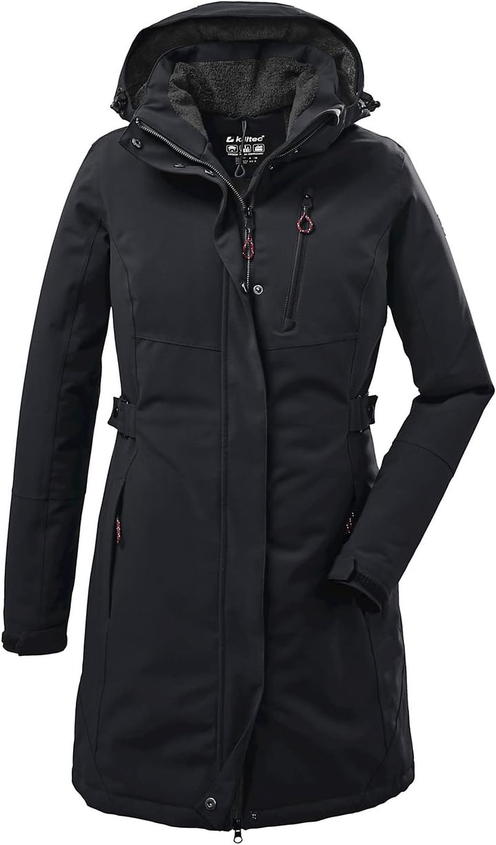 Killtec Damen Parka Funktionsparka mit abzippbarer Kapuze KOW 165 WMN PRK wasserdicht, winddicht, at