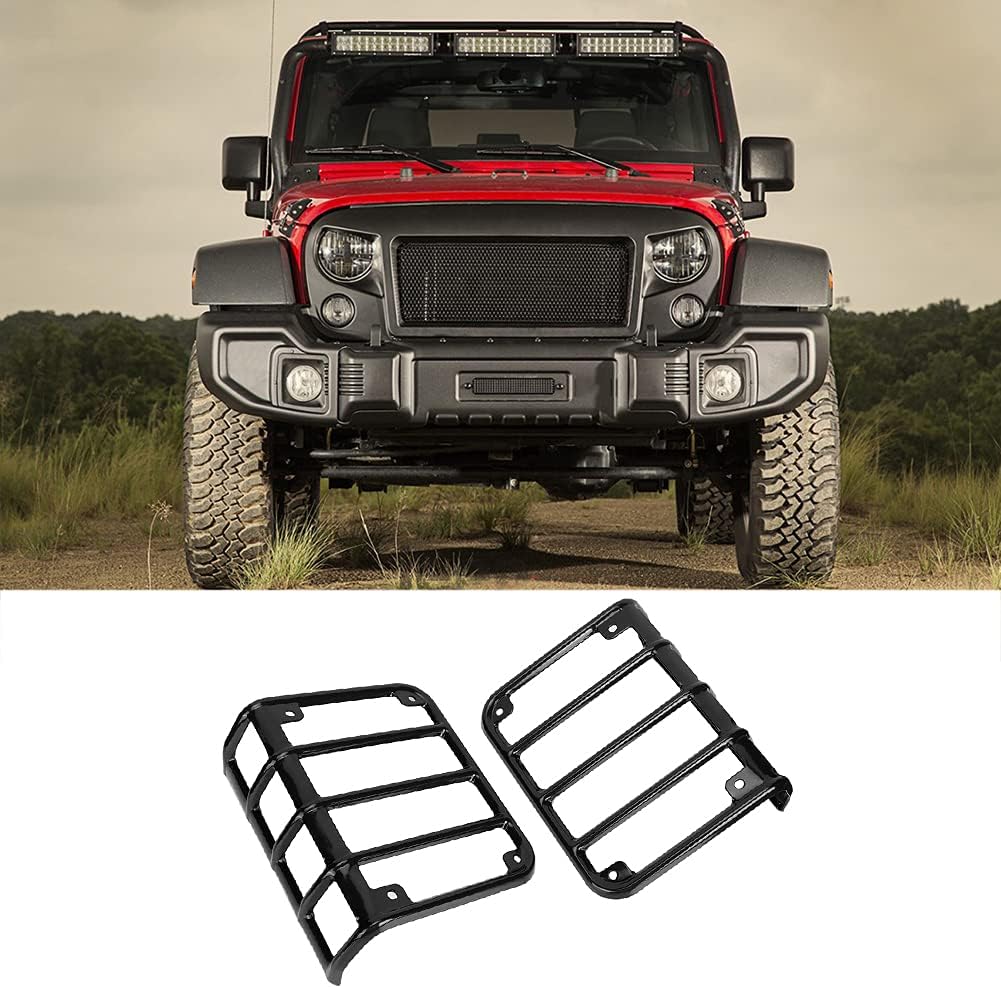 wrangler jk rückleuchten,Rücklichtabdeckung Rücklichtabdeckung, 1 Paar Rücklicht-Rücklicht-Lampenabd