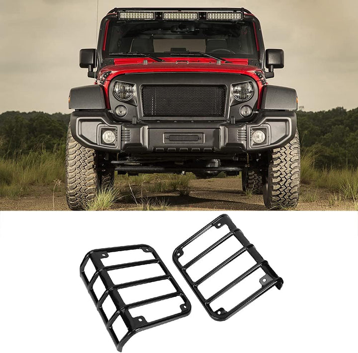 wrangler jk rückleuchten,Rücklichtabdeckung Rücklichtabdeckung, 1 Paar Rücklicht-Rücklicht-Lampenabd
