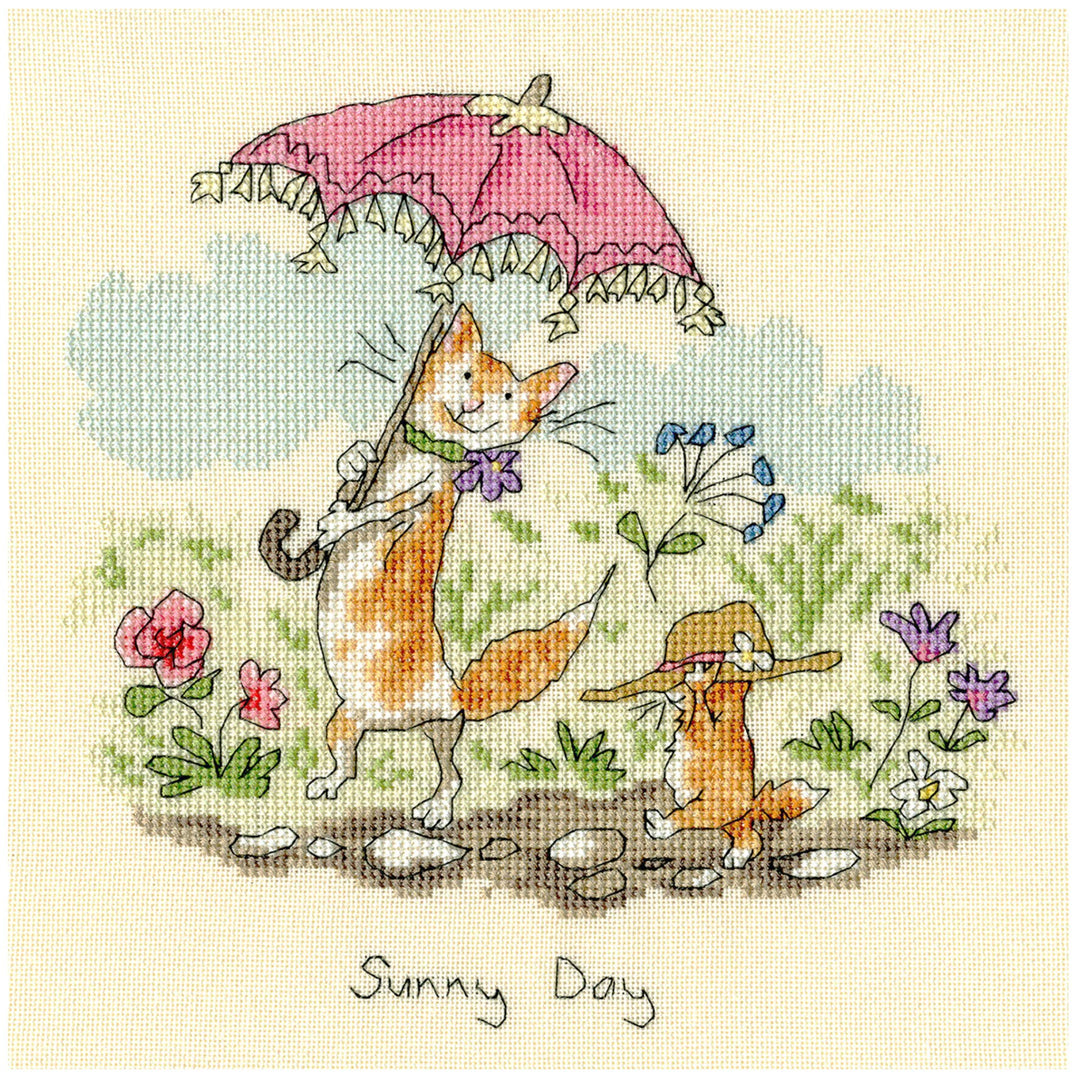 Bothy Threads Kreuzstich-Zählmuster "Sunny Day"